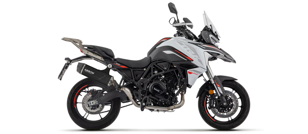 Full system with Indy Race EVO aluminium "Dark" silencer