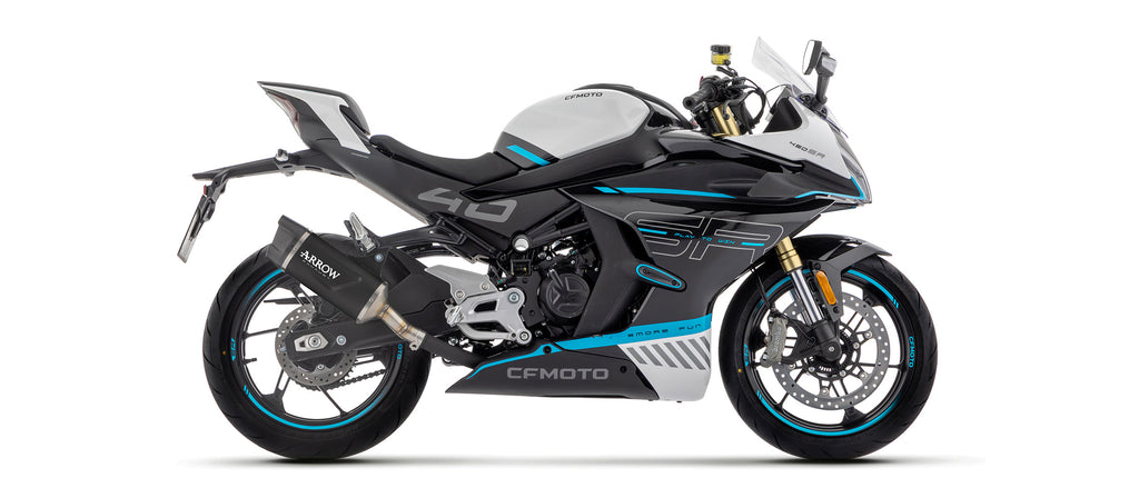 Indy Race EVO aluminium "Dark" silencer