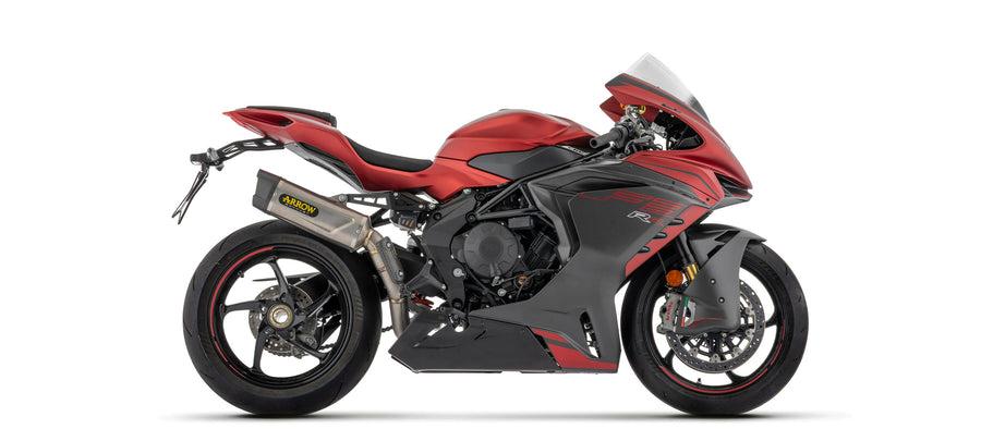 Indy Race EVO titanium silencer with carby end cap