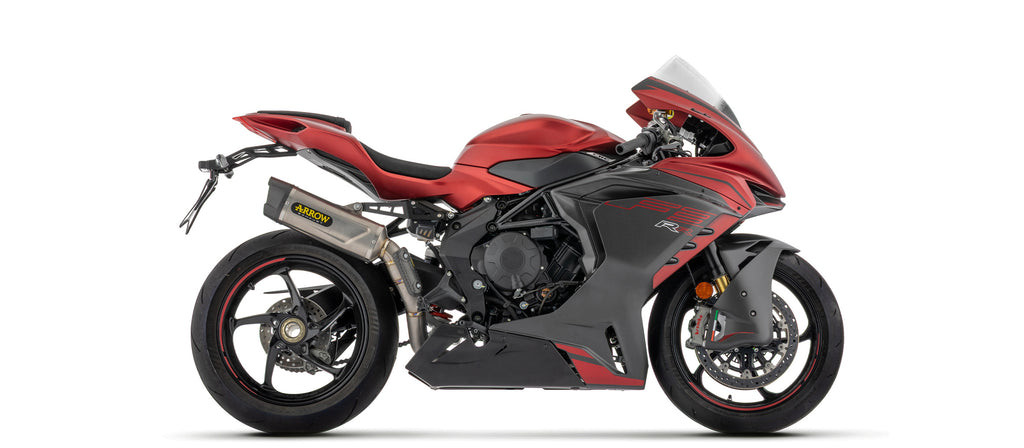 Indy Race EVO titanium silencer with carby end cap