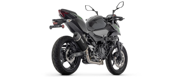 Full system with Indy Race EVO aluminium "Dark" silencer