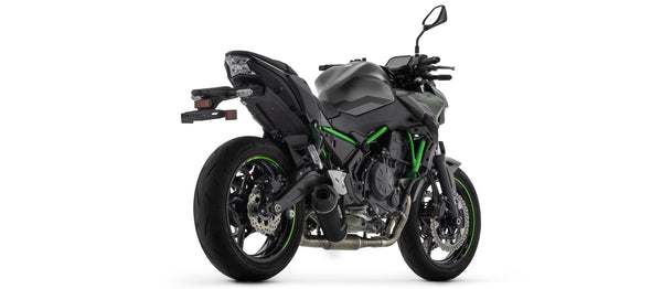 Full system with Indy Race EVO aluminium "Dark" silencer