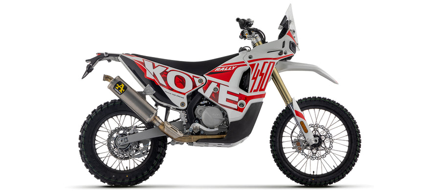 Indy Race titanium silencer