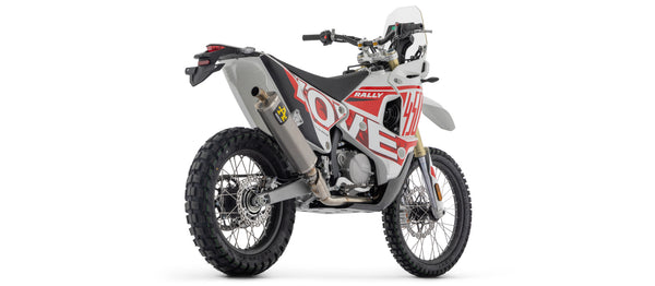 Indy Race titanium silencer
