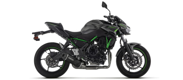 Full system with Indy Race EVO aluminium "Dark" silencer