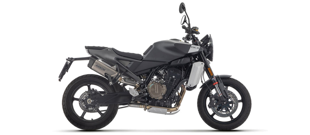 ARROW | Husqvarna Svartpilen 801 '24 Indy Race Evo Exhaust — representative ARROW official product image