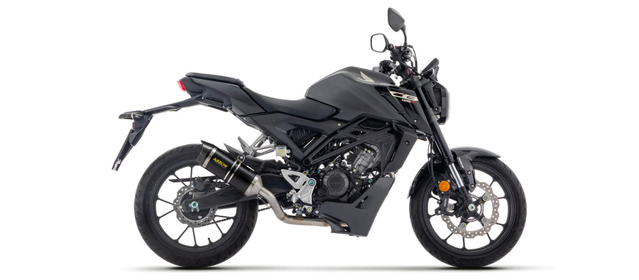 Full system with Thunder aluminium "Dark" silencer