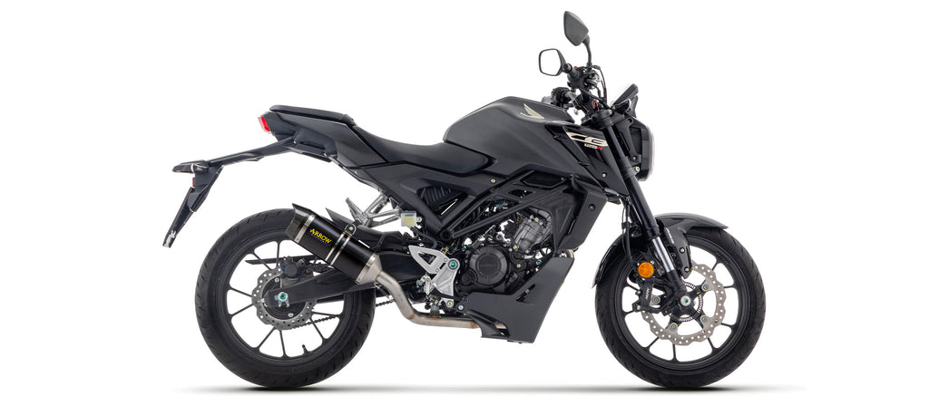 Full system with Thunder aluminium "Dark" silencer