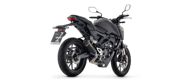 Full system with X-Kone "Dark" silencer