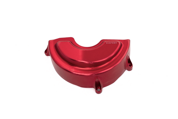 Protezione motore sinistra rosso anodizzato