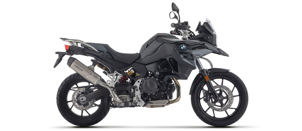 Full system with Indy Race EVO titanium silencer with carbon end cap