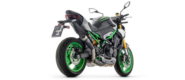 Pro-Race nichrom "Dark" silencer with carbon heel guard
