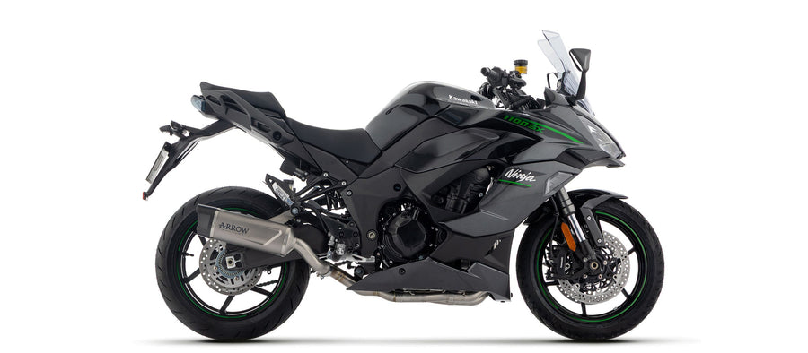 ARROW | Kawasaki Ninja 1100 Sx /25 Indy Race Evo Aluminium Dark Exhaust — representative ARROW official product image