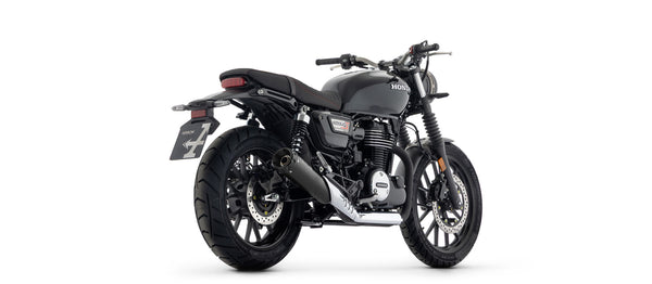 Rebel silencer with aluminium "Dark" end cap