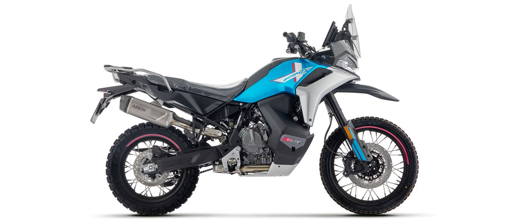 ARROW | Cf Moto 800mt / 800mt-X '25 Stainless Steel Link Pipe — representative ARROW official product image