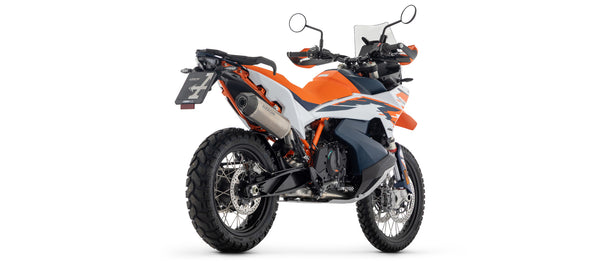 Race-Tech titanium silencer with carby end cap