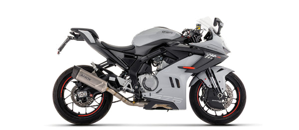 Full system with Indy Race EVO titanium silencer