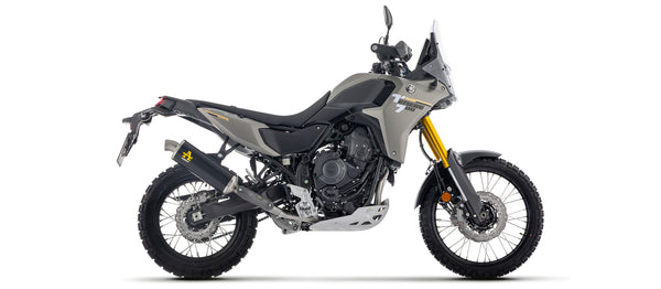 Full system with Indy Race aluminium "Dark" silencer