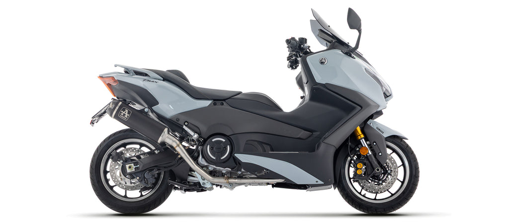 Full system with Indy Race titanium "Dark" silencer