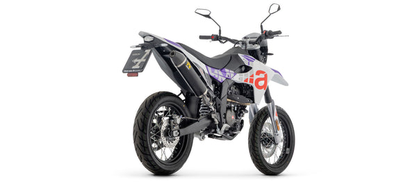 Thunder aluminium "Dark" silencer with carby end cap
