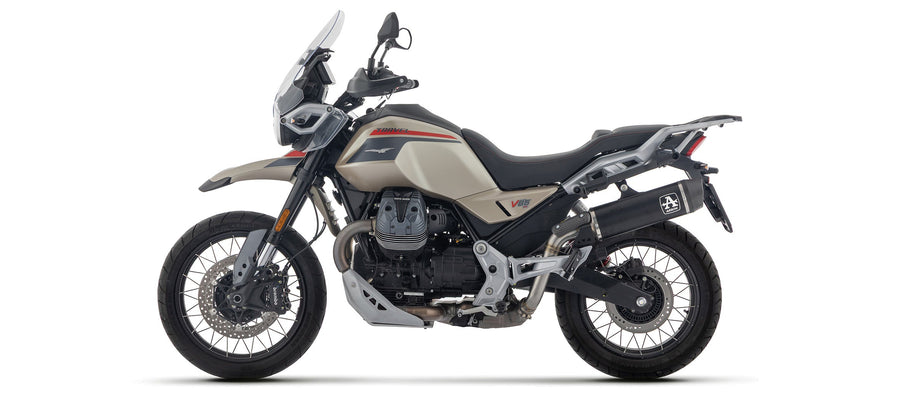 ARROW | Motoguzzi V85 Tt 2024 / E5+ 2025 Stainless Steel Collector — representative ARROW official product image