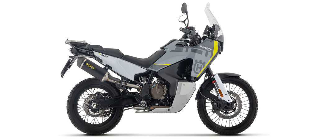 Race-Tech aluminium "Dark" silencer with carby end cap