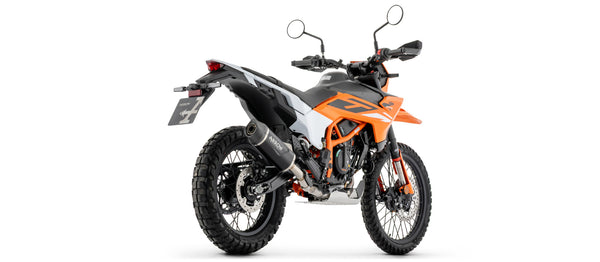 Full system with Indy Race EVO aluminium "Dark" silencer