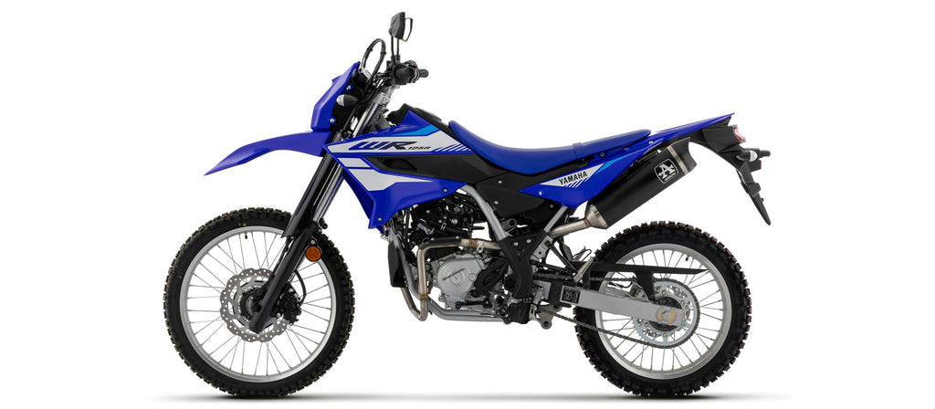 ARROW | Yamaha Wr125r / Wr125-A E5+ 2026 Thunder Aluminium Dark Exhaust — representative ARROW official product image