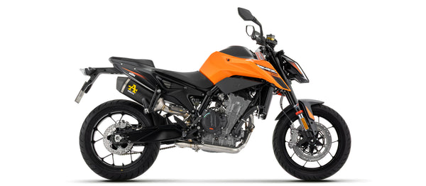 Full system with Race-Tech aluminium "Dark" silencer