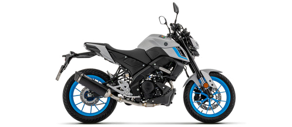 Full system with Icon aluminium "Dark" silencer