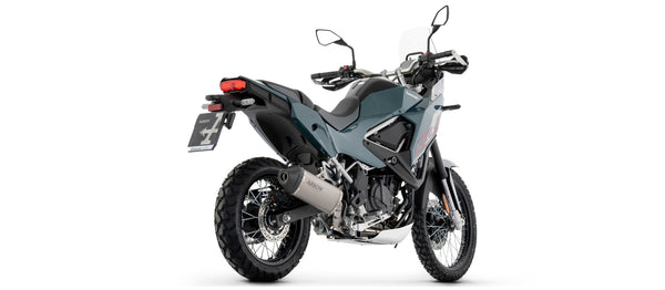 Explorer titanium silencer with carbon heel guard