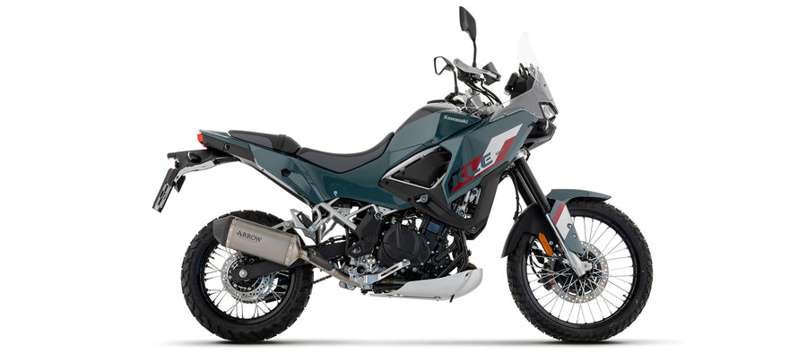 Explorer titanium silencer with carbon heel guard
