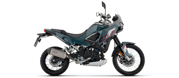 Explorer titanium silencer with carbon heel guard