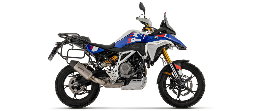 Indy Race EVO titanium silencer with carby end cap
