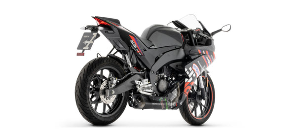 Full system with Thunder aluminium "Dark" silencer