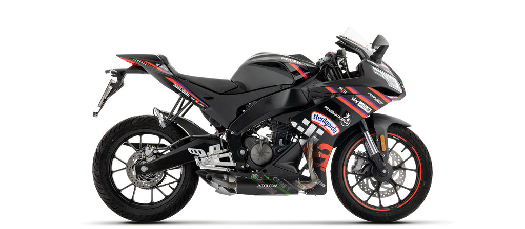 Full system with Thunder aluminium "Dark" silencer