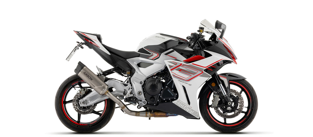 Indy Race EVO titanium silencer with carby end cap