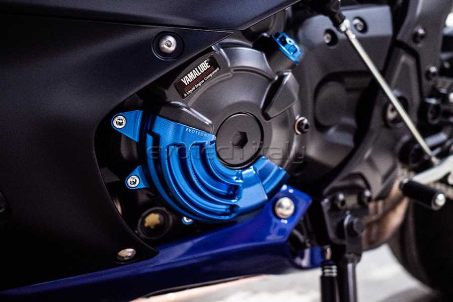 Protezione motore sinistra Yamaha R7 