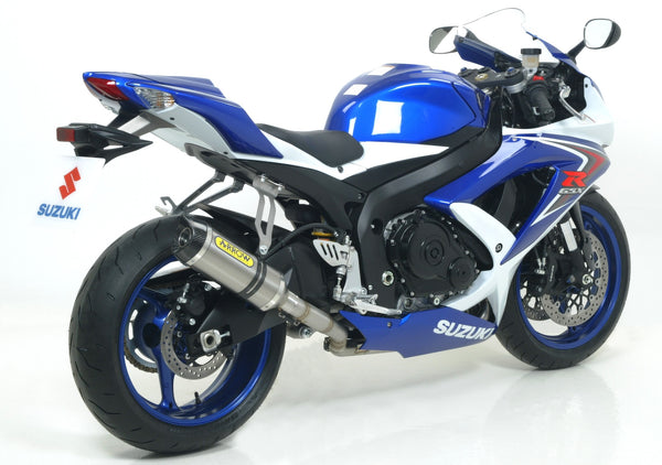 Full system with Thunder titanium silencer with carbon fibre end cap