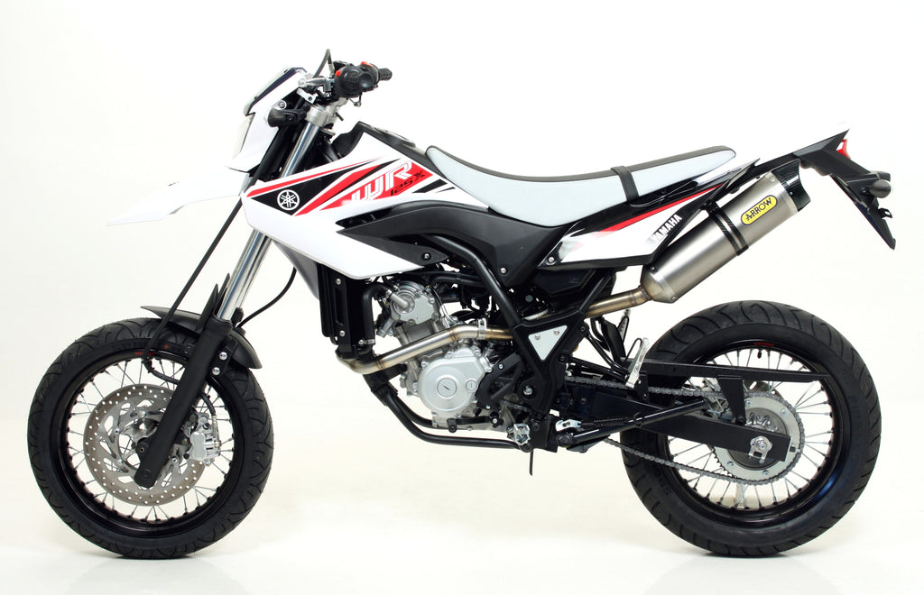 Full system with Thunder aluminium silencer with carbon fibre end cap
