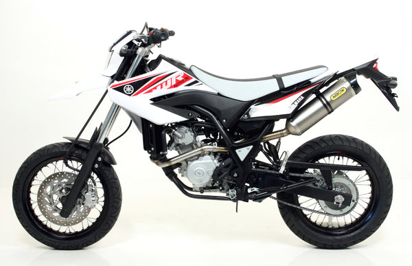 Full system with Thunder aluminium silencer with carbon fibre end cap