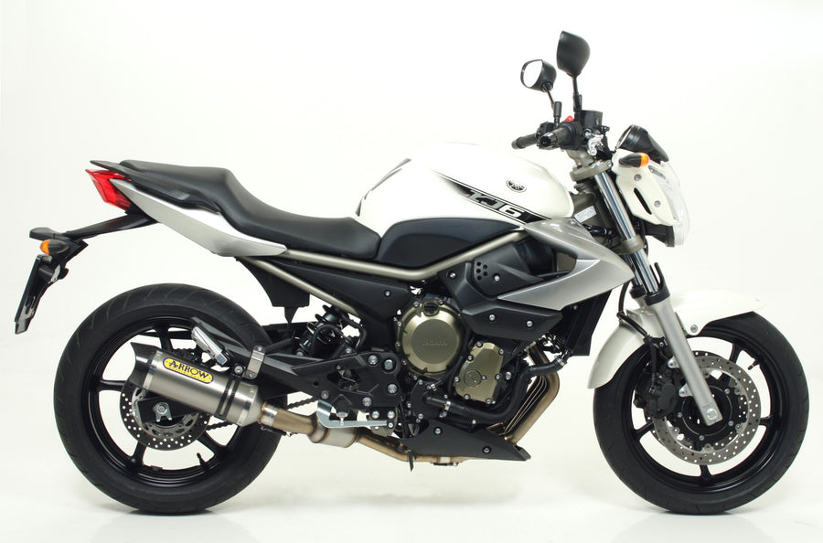Full system with Thunder titanium silencer with carbon fibre end cap