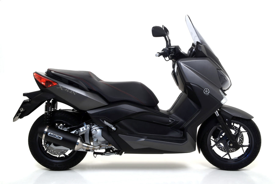 Urban aluminium "Dark" silencer with steel "Dark" end cap