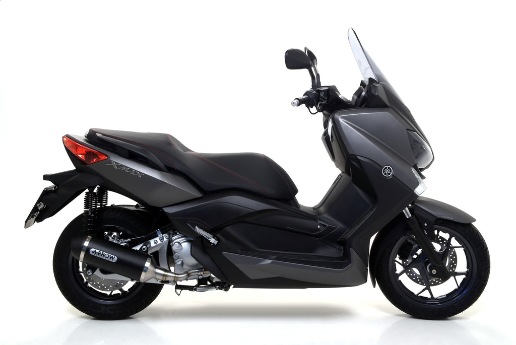 Urban aluminium "Dark" silencer with steel "Dark" end cap