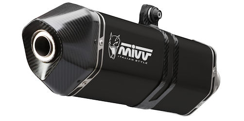 MIVV ZONTES 703F 2025 > 2026 Speed Edge Black Stainless Steel SLIP-ON Z.006.LRB