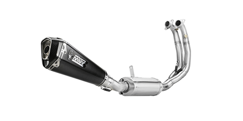 MIVV APRILIA RS 660 2020 > 2024 Delta Race Carbon FULL SYSTEM STEEL A.013.LDRC