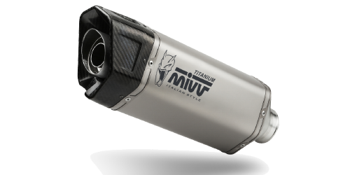 MIVV TRIUMPH SPEED TRIPLE 1200 RR / RS 2021 > 2024 SR-1 Titanium SLIP-ON T.025.LR1T