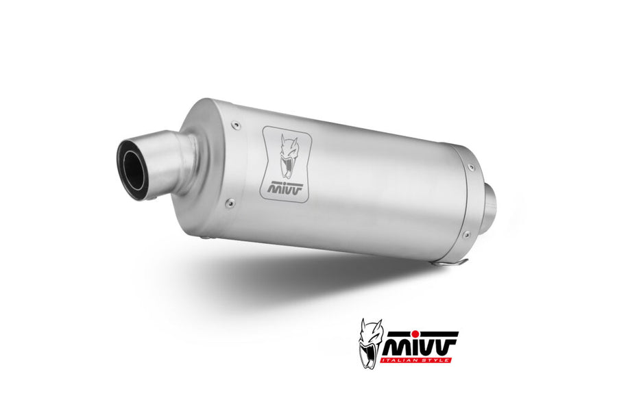 MIVV YAMAHA TENERE' 700 2019 > 2024 Dakar Stainless Steel SLIP-ON Y.064.LDKX