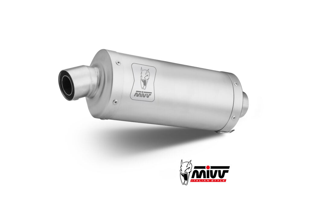 MIVV YAMAHA TENERE' 700 2019 > 2024 Dakar Stainless Steel SLIP-ON Y.064.LDKX