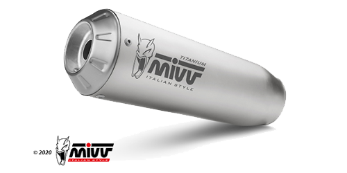 MIVV HONDA MONKEY 125 2018 > 2024 X-M1 Titanium FULL SYSTEM H.082.LC4T